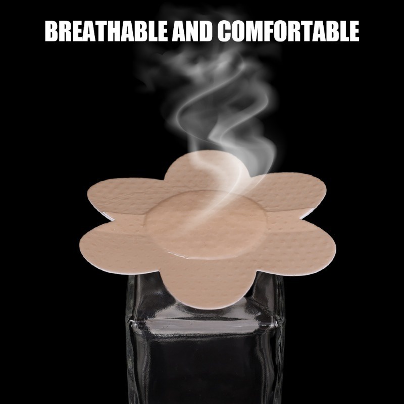 Set 1 / 5 Cặp Miếng Dán Ngực Đơn Giản Thoải Mái Thoáng Khí Thời Trang Mùa Hè Cho Nữ