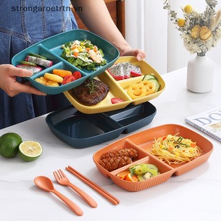 Đĩa ăn chia 3 ngăn có thể tái sử dụng cho người lớn
