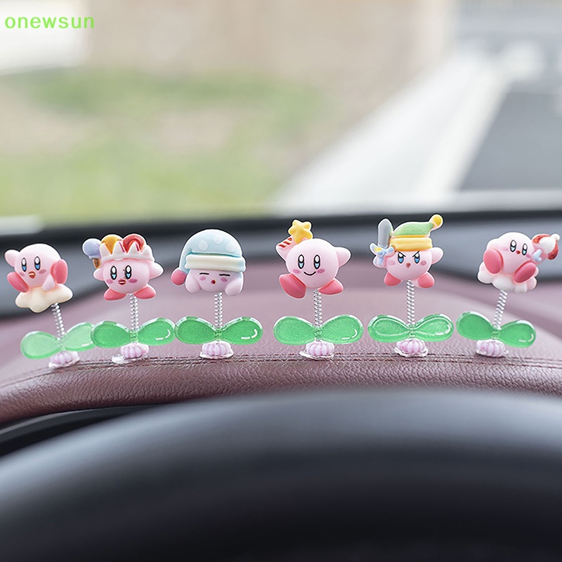 Onewsun Phụ Kiện Hoạt Hình Lắc Đầu Trang Trí Nội Thất Xe Hơi Dễ Thương Mới