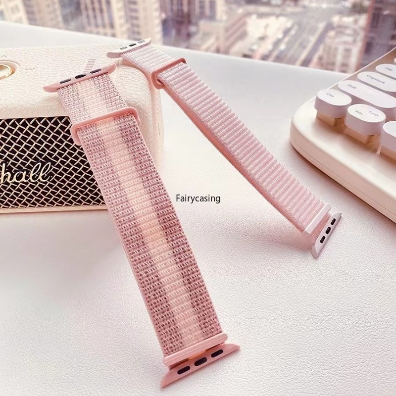 Dây Đeo nylon Cho Đồng Hồ Thông Minh apple watch ultra 2 se 6 5 4 3 49mm 45mm 41mm 44mm 9 8 7 38mm 42mm 40mm