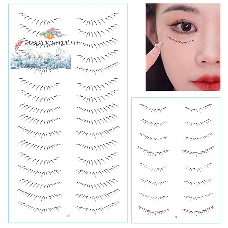 Nhãn Dán Giả Hình Xăm Trang Điểm Mắt Cho Nữ nghi ngờ1 2023