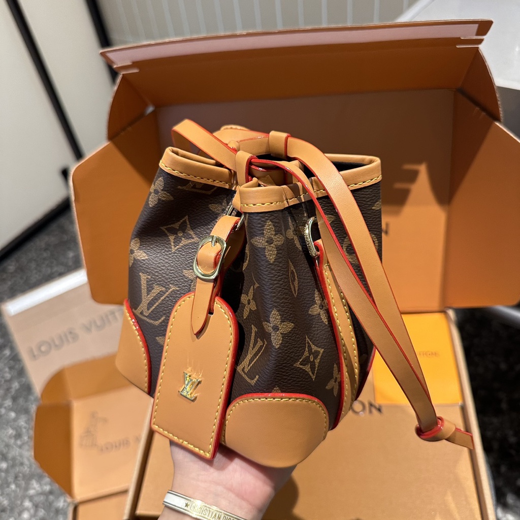 L-tiro Túi Đeo Chéo Vai Bằng Sợi Nhỏ Phong Cách Retro Cho Nữ