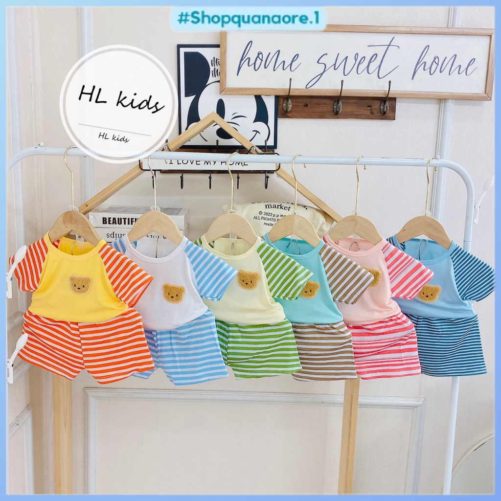 5 bộ quần áo sơ sinh, bộ minkymom dài tay, cộc, ba lỗ lấy ngẫu nhiên chất vải thun lạnh cho bé từ 6-8kg thanh lý