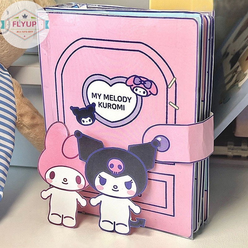 Flyup Sách sanrio doudou Thủ Công Tự Làm Hình Thỏ melody Yên Tĩnh Cho Bé Gái vn