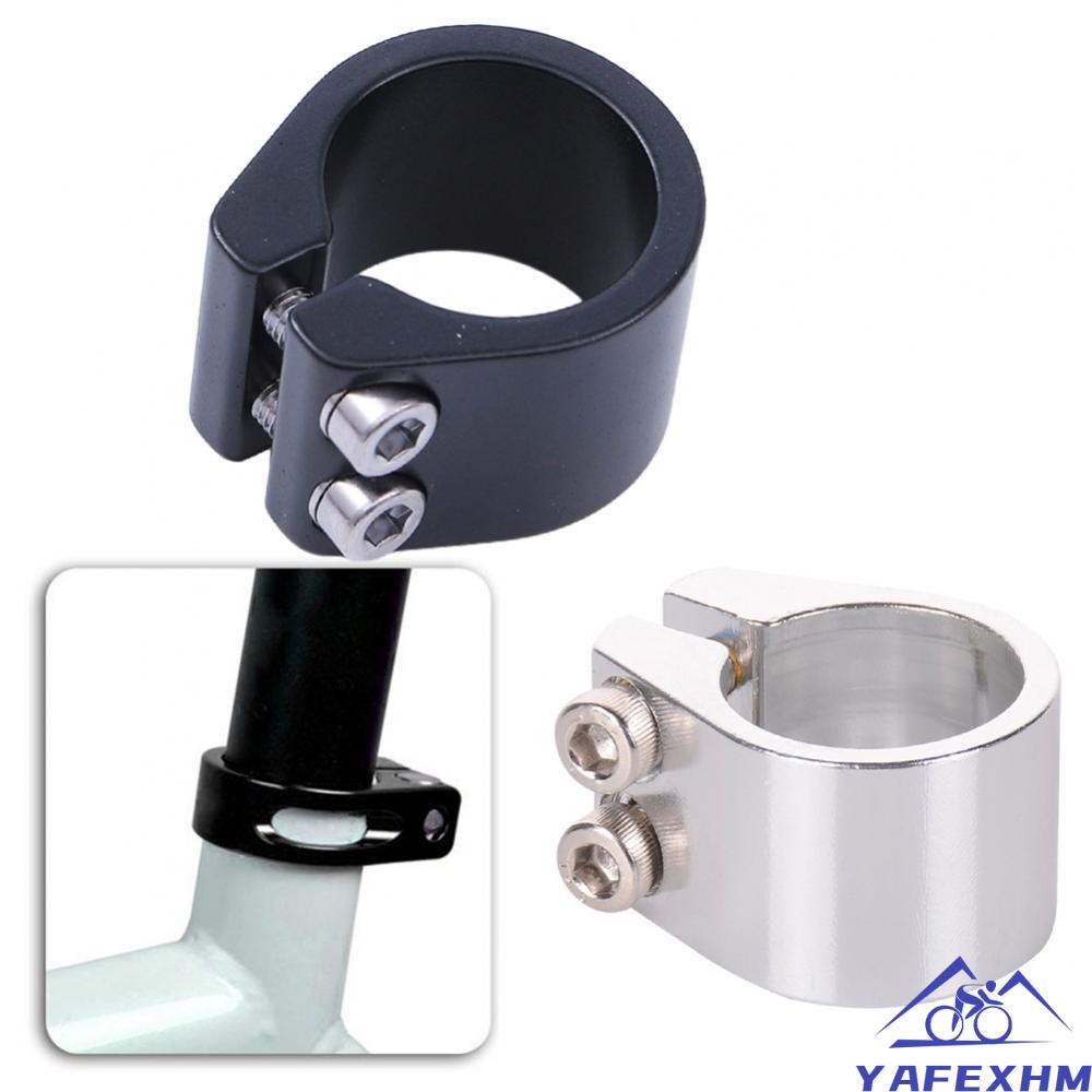 Kẹp Khóa Yên Xe Hai Lớp 31.8mm Bằng Hợp Kim Màu Đen Siêu Bền