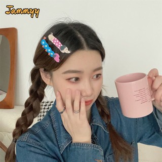 Jammy girl hoạt hình dễ thương kẹp tóc màu cún con kẹp tóc thời trang mới