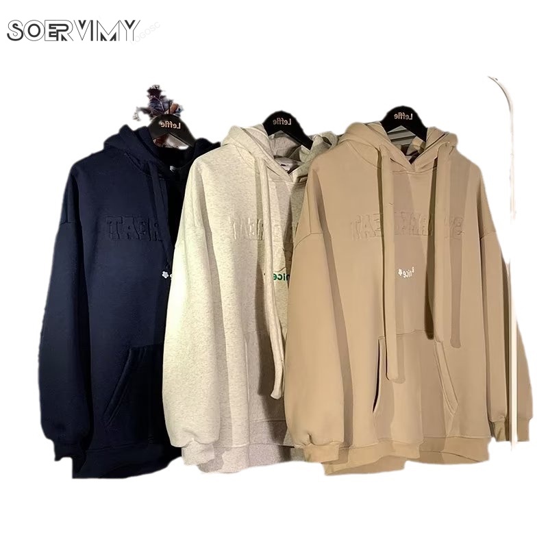 SOERVIMY Áo Khoác hoodie áo khoác nữ zip hoodie fashionable chic Korean Thoải mái WWY23A01IT 41Z231012