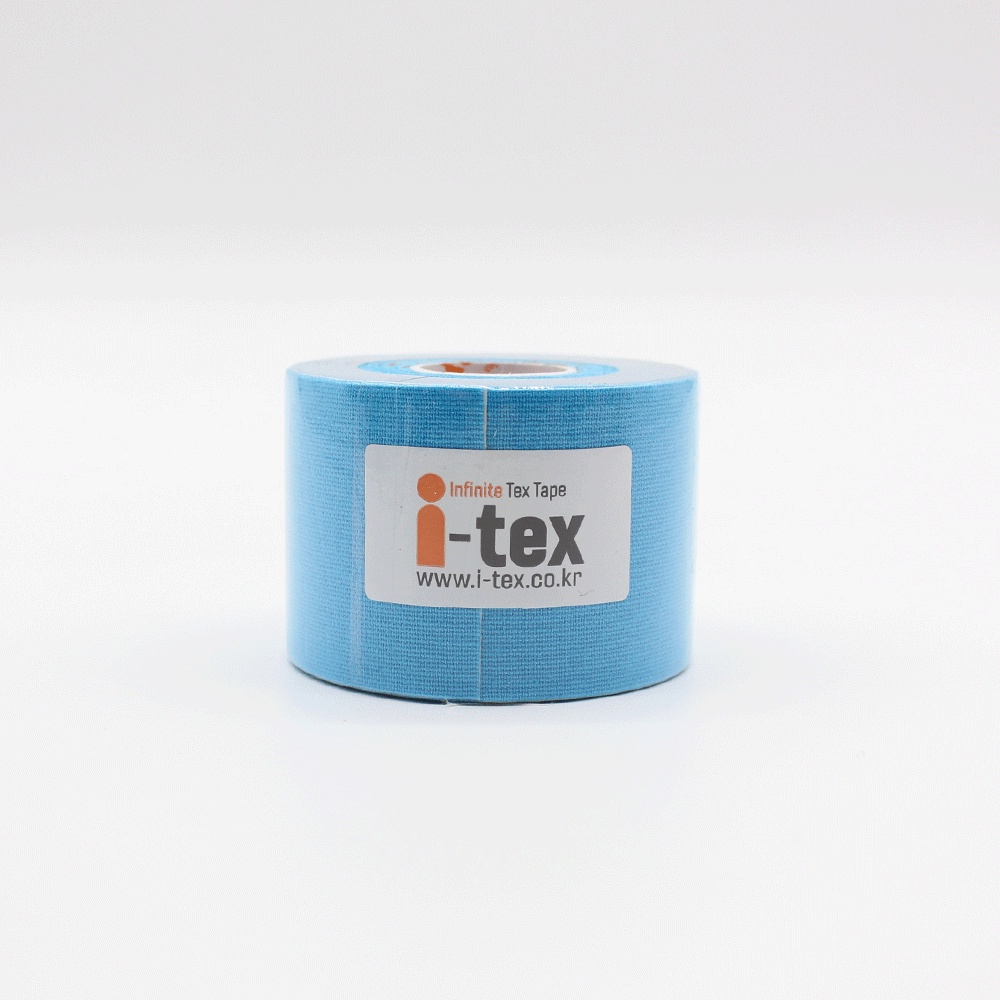 Kinesiology tape - 5cm x 5m - Blue - 1Roll
