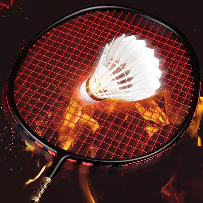 Vợt Cầu Lông Đơn Bằng Sợi carbon Siêu Nhẹ Bền Bỉ Cho Học Sinh