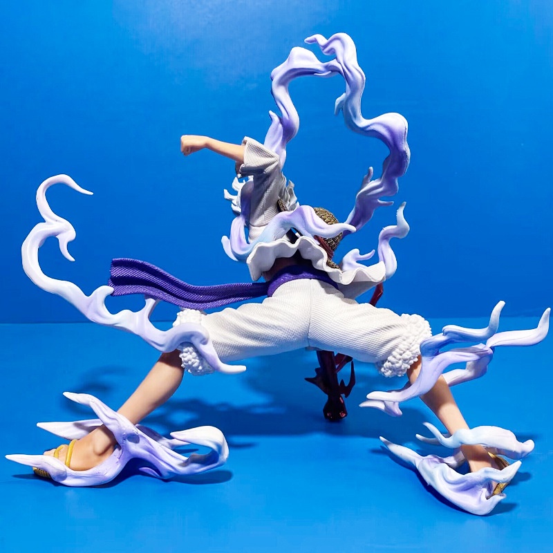 One Mô Hình Nhân Vật luffy Mặc Quần Trắng Trong Phim Hoạt Hình Đảo Hải Tặc