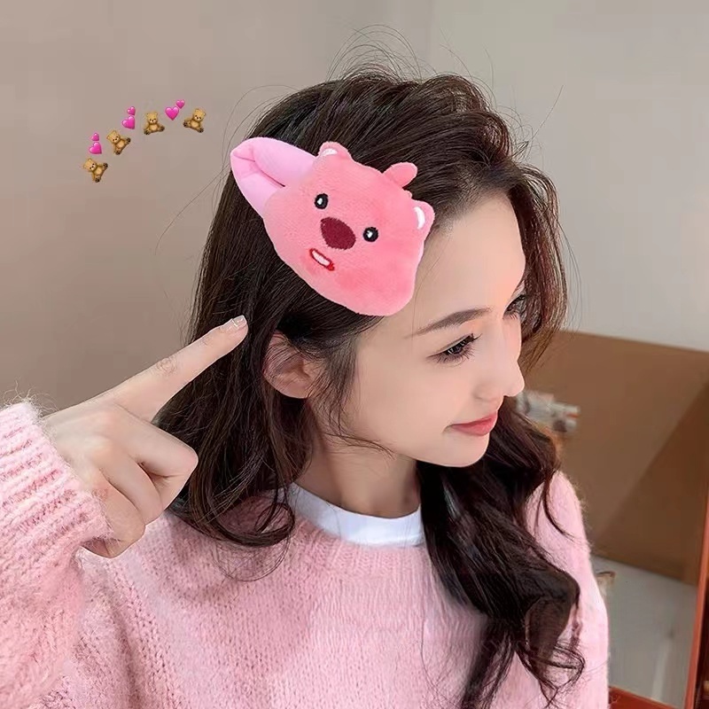 Kẹp Tóc Mái bb Họa Tiết Hoạt Hình Dễ Thương Cho Bạn Gái