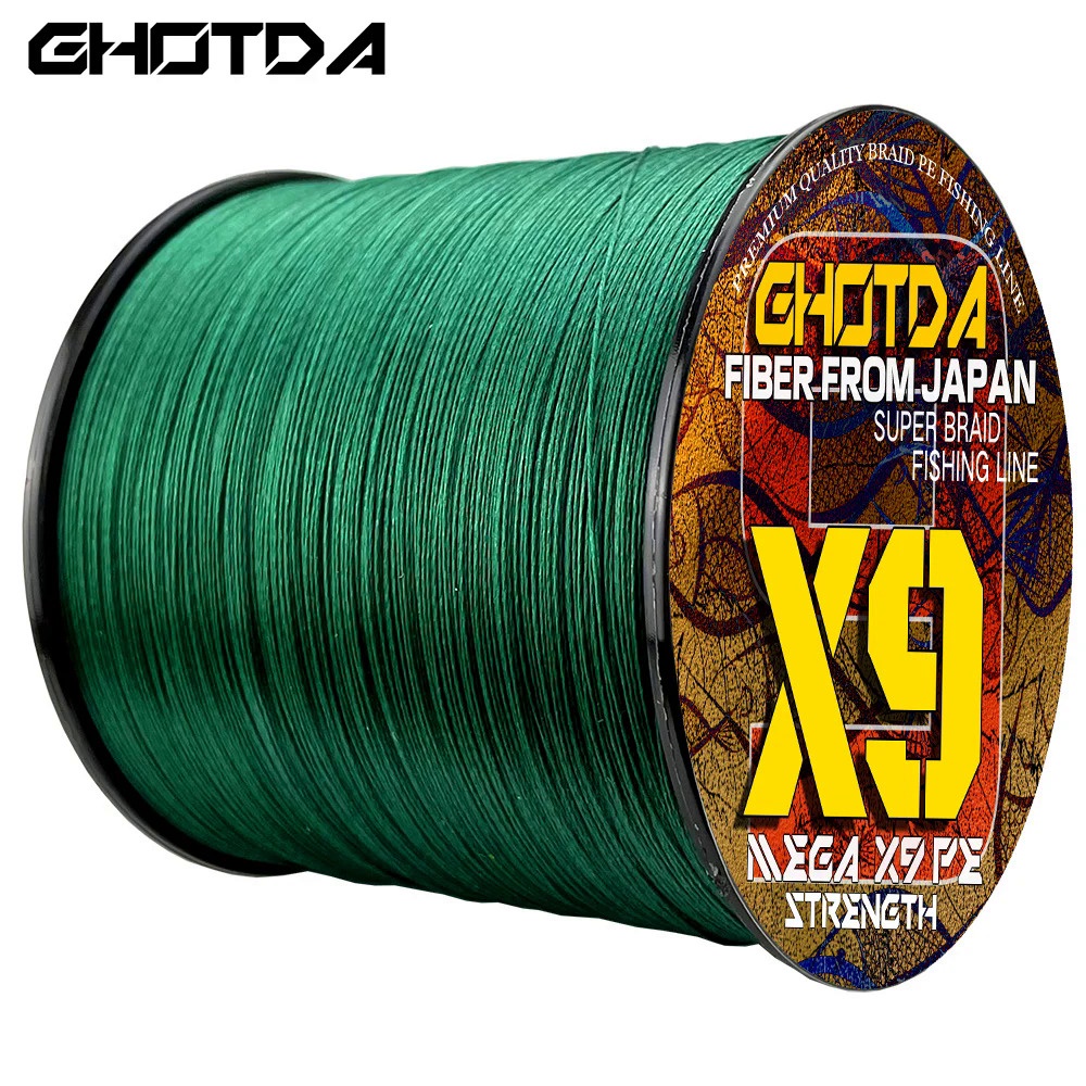 Gohotda Cuộn Dây Câu Cá 12 / 9 Sợi pe 300m 500m 20-120lb Siêu Bền Chất Lượng Cao