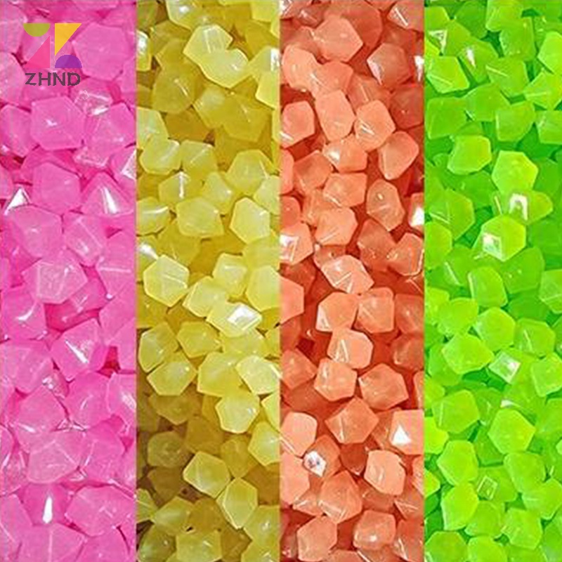 Zhuzhengde 50 Viên Đá Dạ Quang Trang Trí Sân Vườn