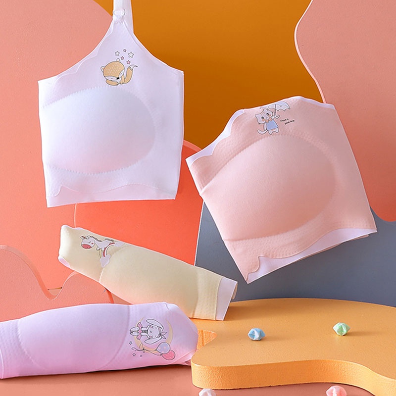 Áo lót HOBIBEAR không đường may cho bé gái tiểu học