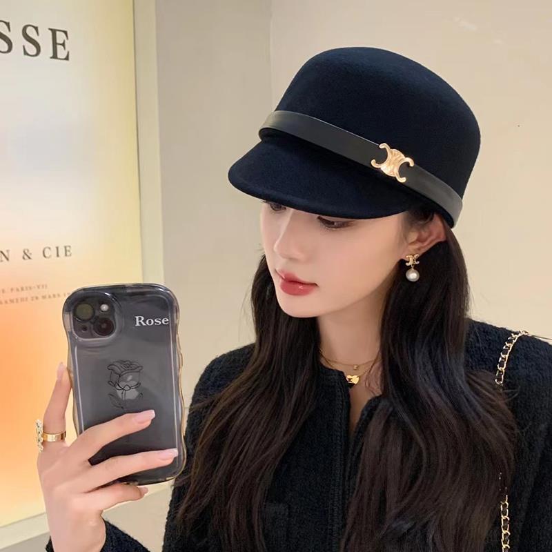 Mũ Len Ngắn Phong Cách Kỵ Sĩ Sang Trọng