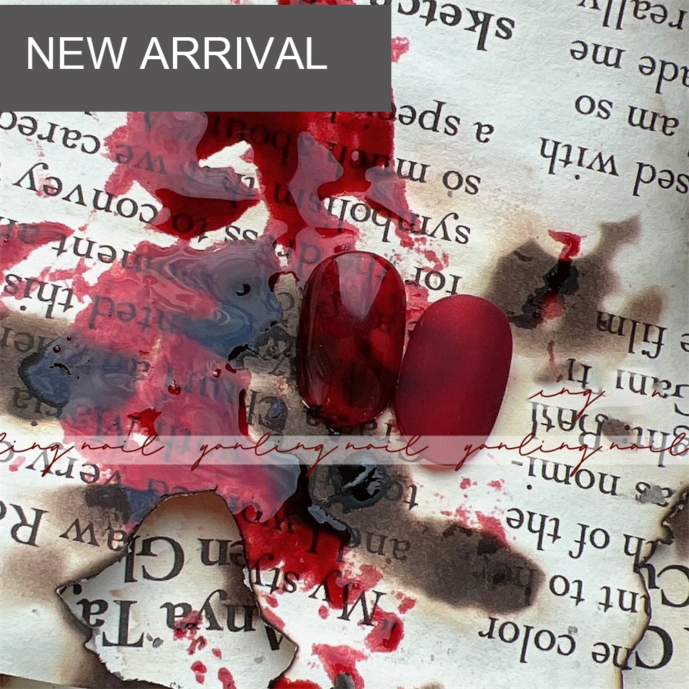 ✧Ready Stcok Adhere Yanling Red Series Sơn Móng Tay Gel Berry Cherry Blood Red Solid Color Phototherapy Keo Nail Art For Nail Shop 12ml CAO HƠN