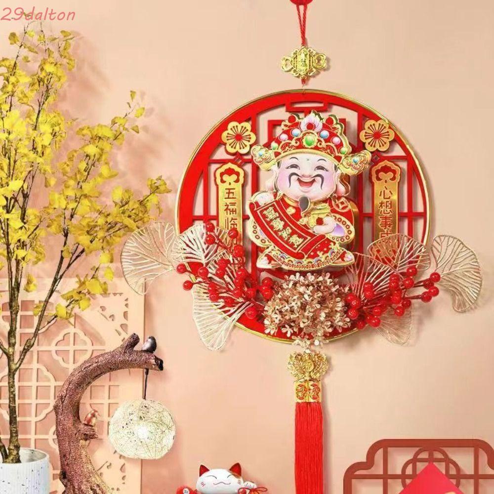 Dalton Dây Treo Tua Rua Dài Bằng acrylic Trang Trí Năm Mới Phong Cách Trung Hoa diy