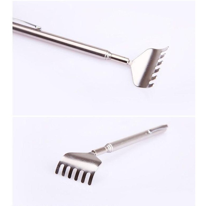 PVN61557 Cây Gãi Lưng Inox Kéo Dài Rút Gọn 50Cm - Tay Dụng Cụ Đồ Gãi Ngứa Siêu Đỉnh