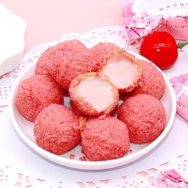 BÁNH VIÊN GIÒN VỊ DÂU LOTSO