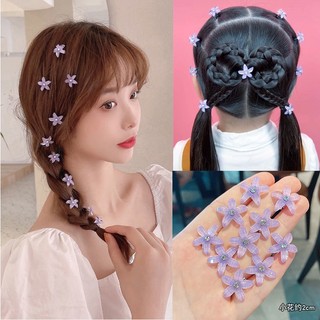Set 10 Kẹp Tóc Đính Đá Dễ Thương Cho Nữ