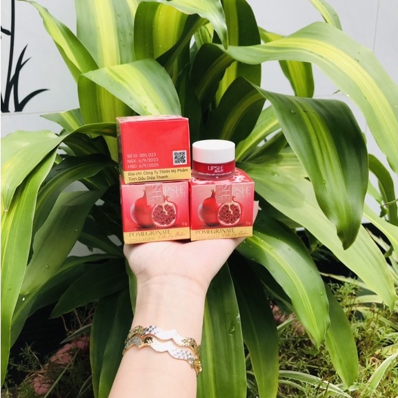 [Chính Hãng] Dưỡng Hồng Môi Collagen Lựu Đỏ LIPSHE Beauty 5g