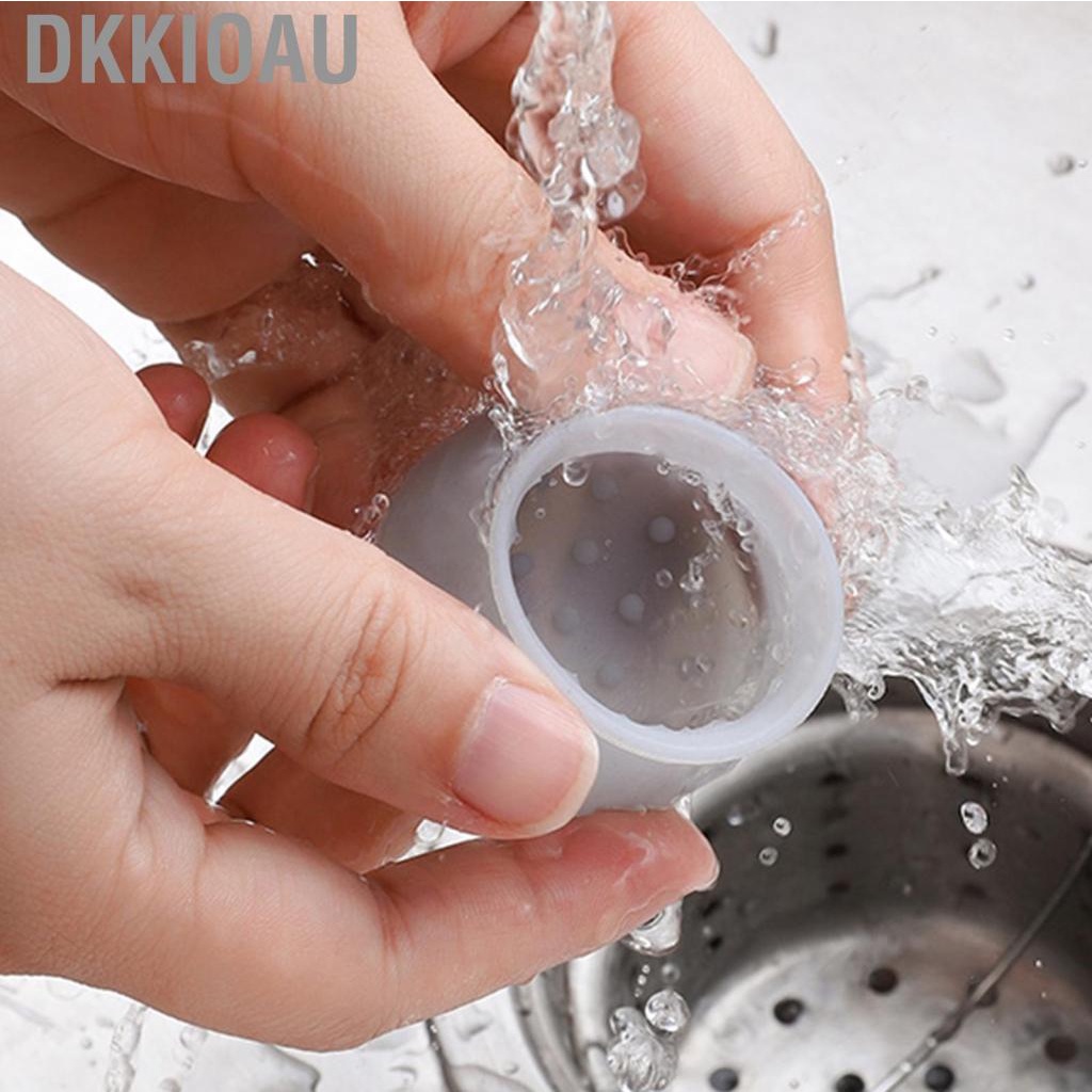 Dkkioau Chair Leg Floor Protectors Silicone Material Elastic Easy Cleaning Closed Design Covers