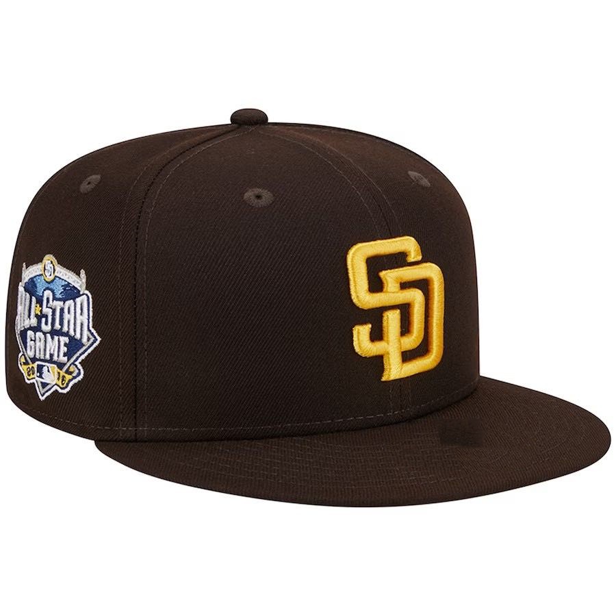 Mới Mũ Lưỡi Trai Thêu Chữ diego padres Phong Cách Thể Thao Thời Trang Cho Nam / Nữ