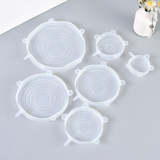 Set 6 màng bọc thực phẩm silicon -Ipermercato