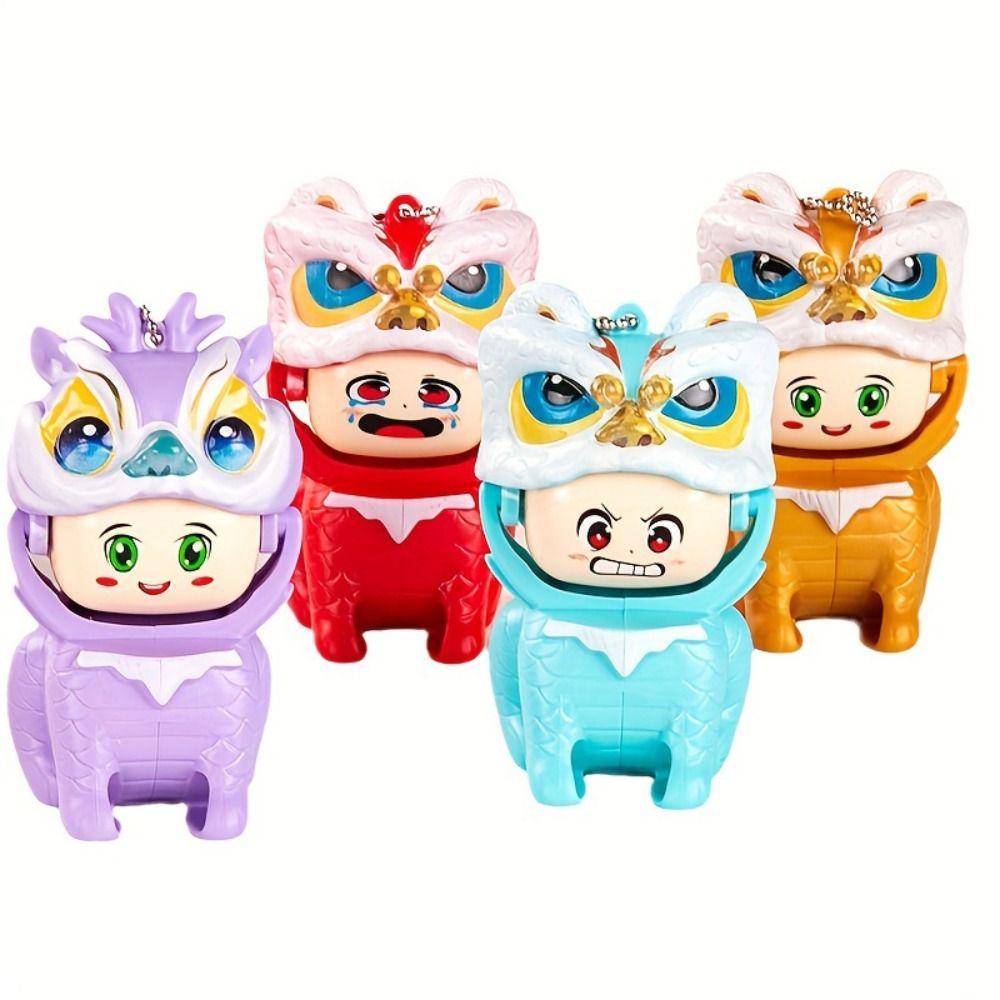 Quinton Búp Bê Thay Đổi Khuôn Mặt Sư Tử Đang Nhảy Múa Quà Tặng Sinh Nhật Mới