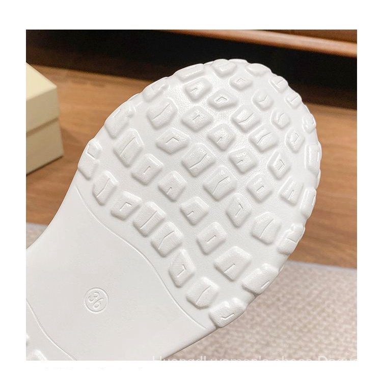 Mới Giày Thể Thao Đế Dày 10.5cm Cột Dây Màu Dễ Phối Đồ Thời Trang Mùa Thu Cho Nữ