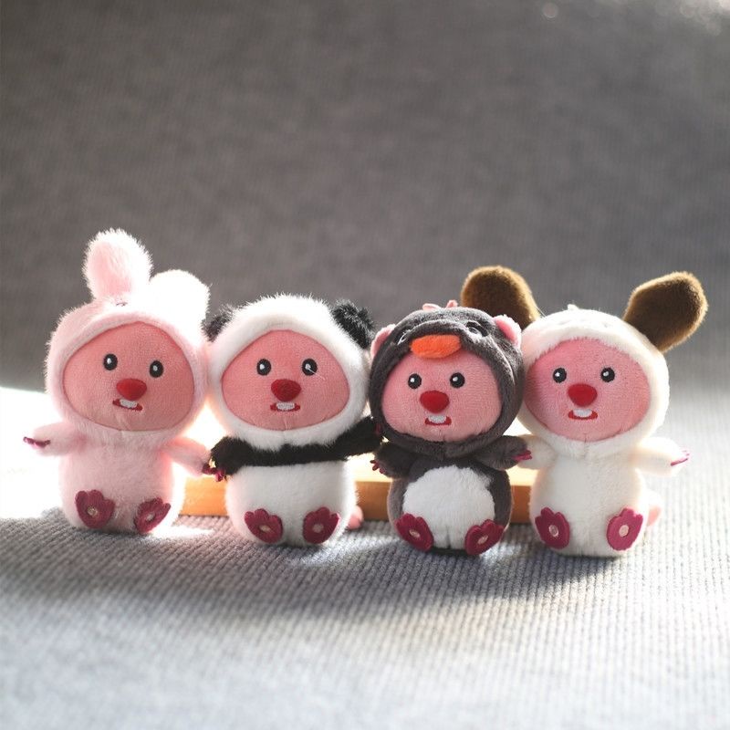 Dễ Thương Móc Khóa Hình Búp Bê Nhồi Bông Đáng Yêu