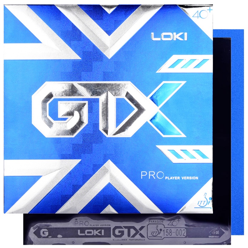 Loki gtx pro Bóng Bàn Bằng Cao Su Dính Và Xốp Lót Bánh Kem Trước