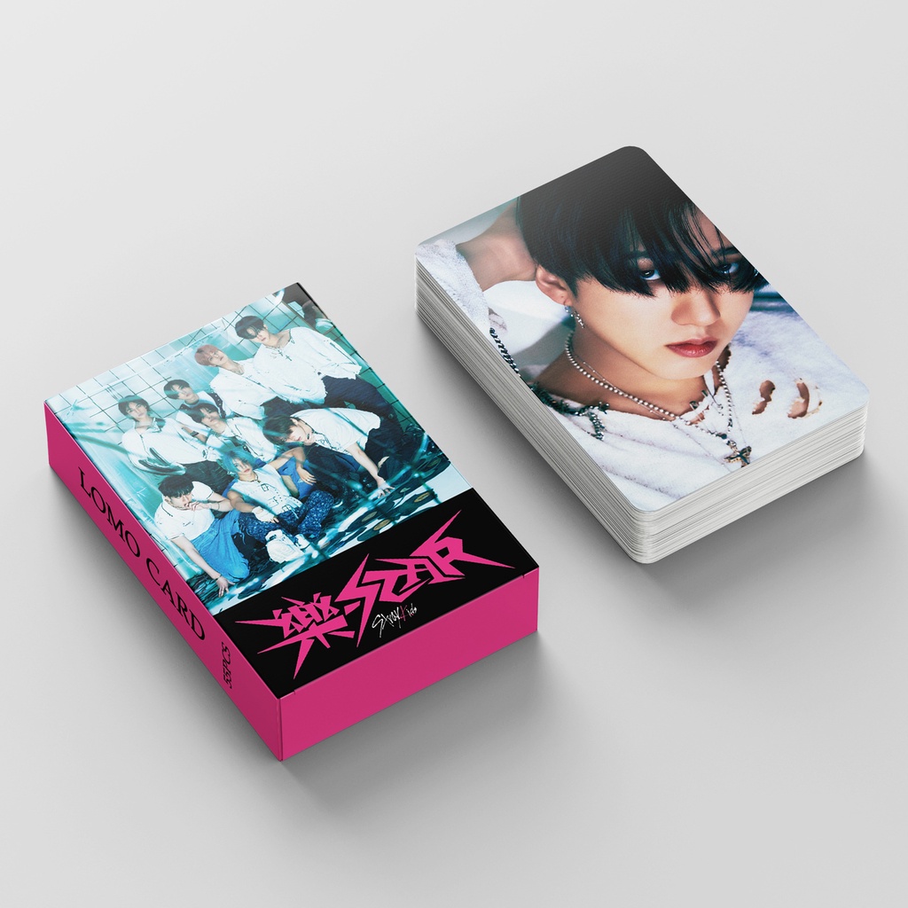 Stray Kids Album STAR Photocard Hyunjin Felix Lomo Card 55pcs/box
