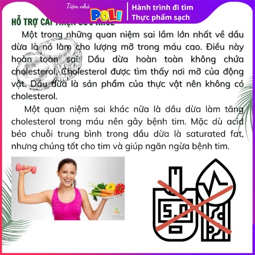 Dầu Dừa Nguyên Chất Kokofi - 500ml 🌴