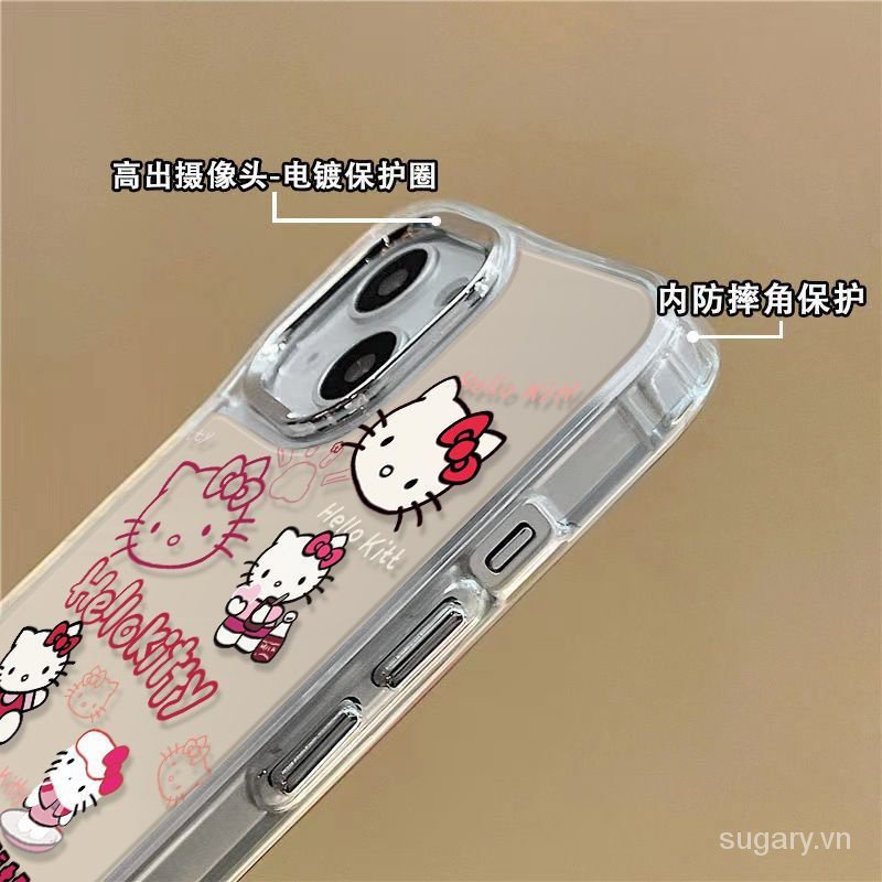 Hoạt Hình Ốp Điện Thoại hello kitty Cho iphone 15Promax 14promax max 13Promax 12Promax 11Promax xr x Xsmax 7plus 8plus 15plus 14plus