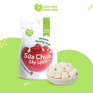 Bánh Ăn Dặm Sữa Chua Sấy Lạnh Mămmy 5 Vị: Tổ yến, Táo, Dâu, Chuối và Nguyên Bản, Cho Bé Từ 6 tháng