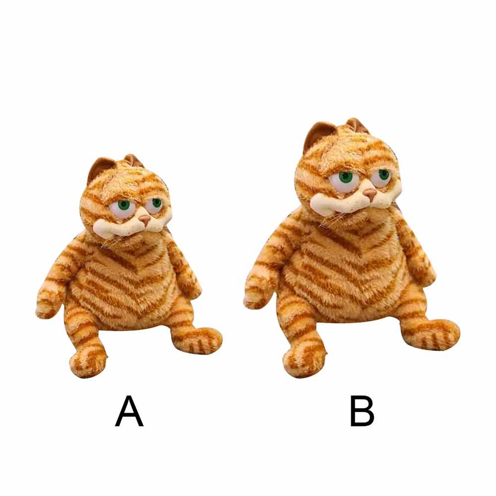 Cartoon Garfield Plush Toy Fat Cat Soft Stuffed Animal Teddy Pillow Doll 12/18''