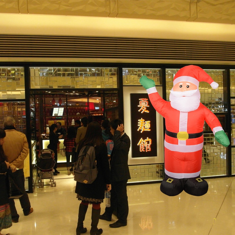 Ông già noel bơm hơi NAFENAI dùng trang trí giáng sinh