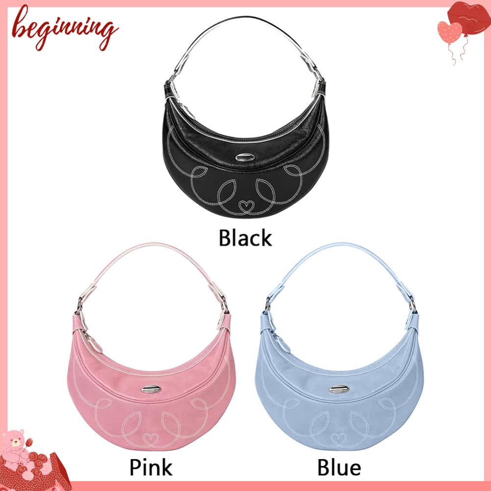 ✿ Phụ Kiện Bắt Đầu Cho Xe Hơi ✿ Túi Đeo Vai y2k Có Khóa Kéo Thời Trang Cho Nữ