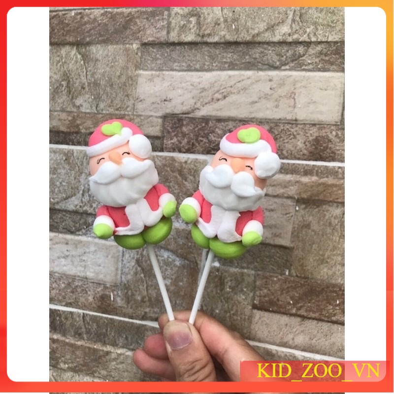 NOEL- kẹo mút hình ông già noel - PICHIO  KID_ZOO_VN ĐỒ CHƠI TRẺ EM