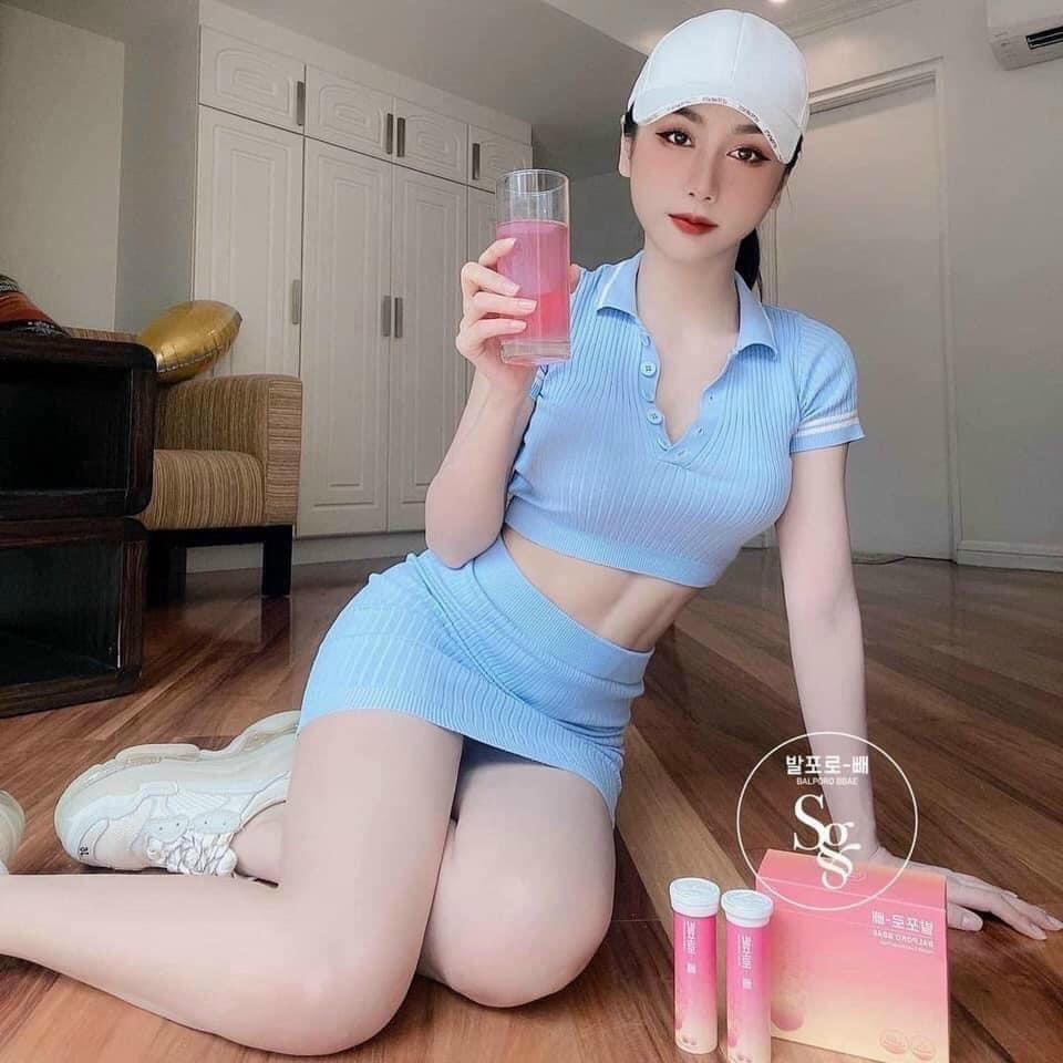 Sủi Giảm Cân BALPORO BBAE hỗ trợ giảm cân, đẹp da, đốt cháy mỡ thừa, tăng cường quá trình chuyển hóa dinh dưỡng