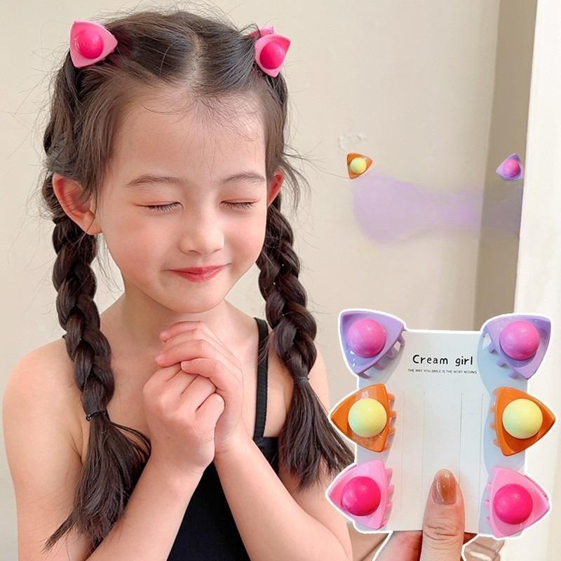 Mới Kẹp Tóc Hình Tai Mèo Dễ Thương Cho Bé Gái