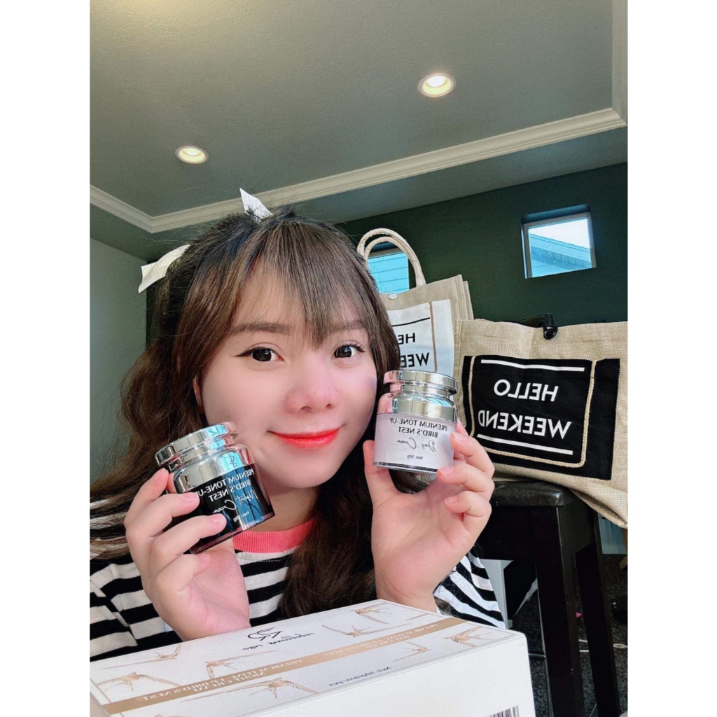 Kem tổ yến đêm Múi Xù Gogerous giúp dưỡng trắng da chuyên sâu, giảm thâm nám hộp lớn