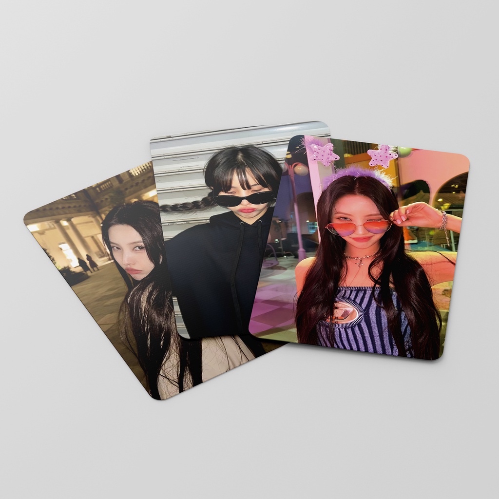 I-DLE Album Heat I Want That Soyeon Photocard Lomo Card Postcard 55pcs/box