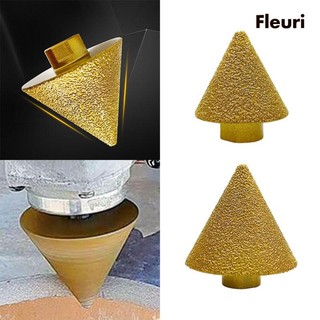 Diamond vát Chamfer Bit Cao cấp Hiện có lỗ mở rộng Định hình Cắt tỉa cho máy mài góc Kính