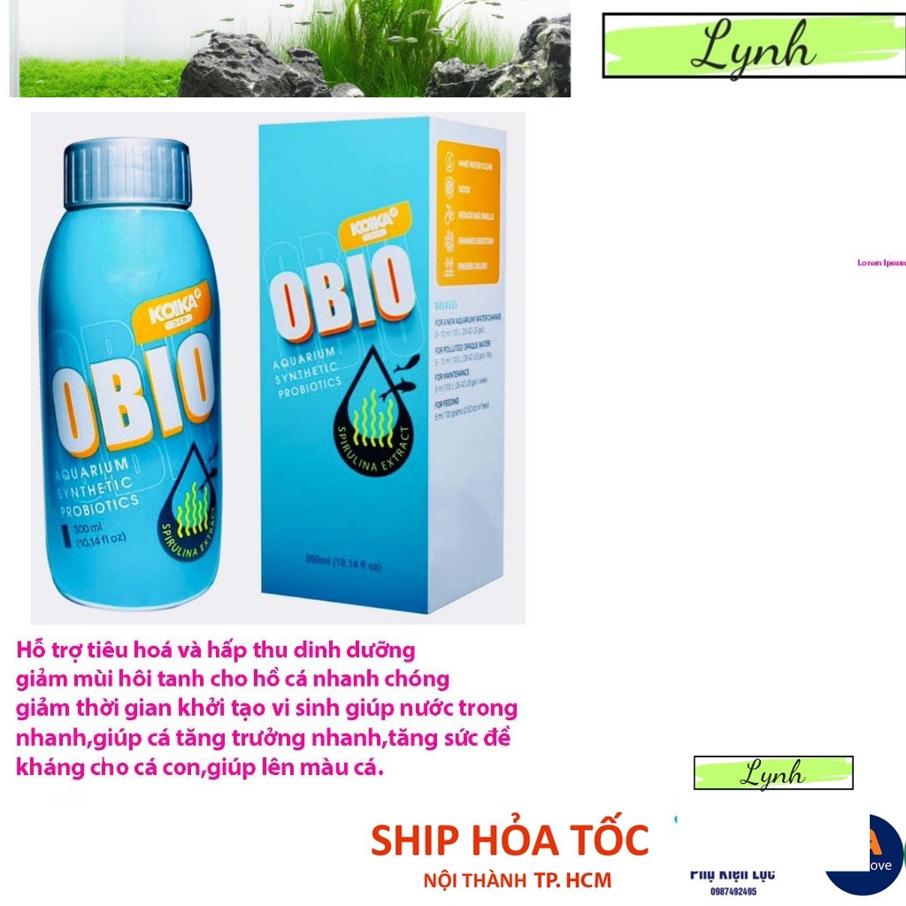 Men vi sinh OBIO vi sinh cao cấp làm trong nước và hỗ trợ tiêu hoá