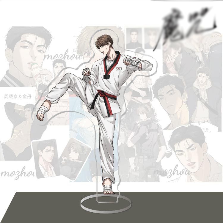 Mô hình Standee NGƯỜI TÌNH CỦA JINX ver ÔM BL anime chibi tượng acrylic mica trong tượng trang trí độc đáo