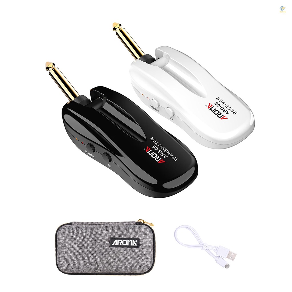 Hệ Thống Truyền Tín Hiệu Không Dây arg-05 Pin 115 feet Cho Đàn guitar Điện bass