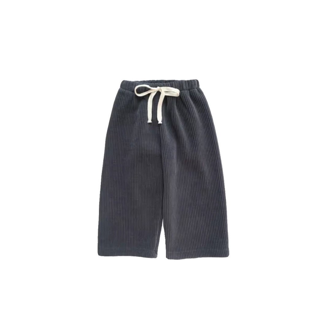 Bộ Áo sweater Dày Dặn In Hoạt Hình + Quần Ống Rộng Thời Trang Thu Đông Hàn Quốc 2023 Cho Bé Gái