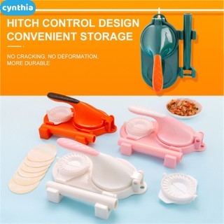 Khuôn làm bánh bao ép thủ công Khuôn da bánh bao Khuôn bánh bao nướng Bánh bao di động Máy ép da 3 In1 Bộ công cụ ép bột cyn